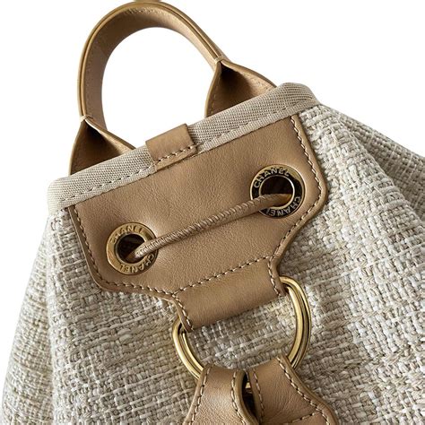 chanel deauville backpack